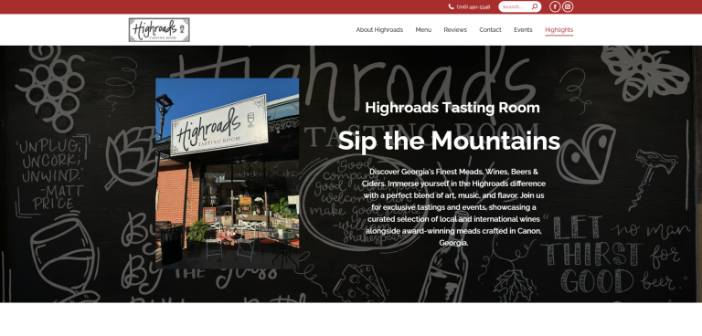 Highroads Tasting Room – Clayton, GA Highroads Tasting Room - Clayton, GA