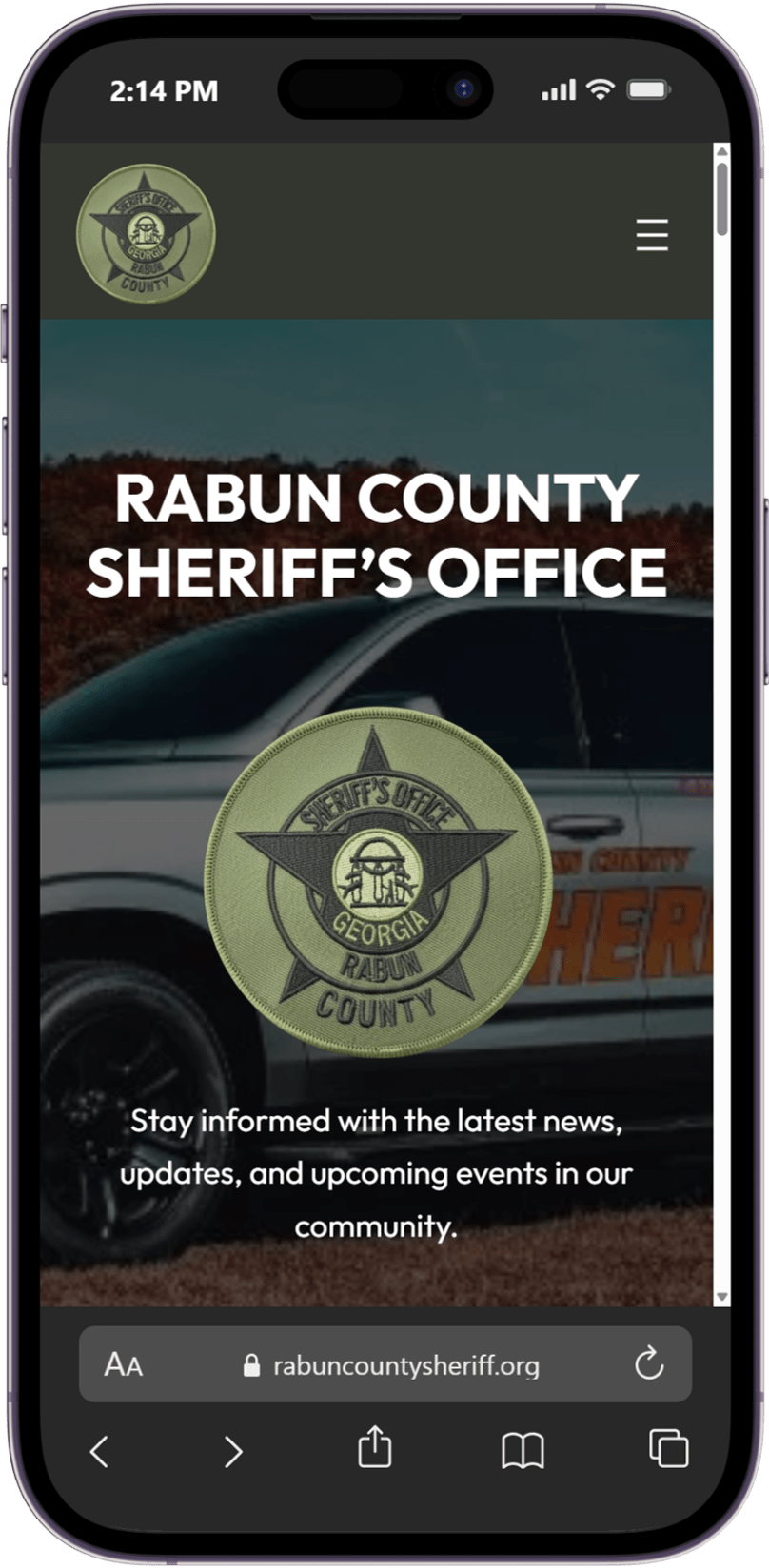 Rabun County Sheriff’s Office - DS Ragland